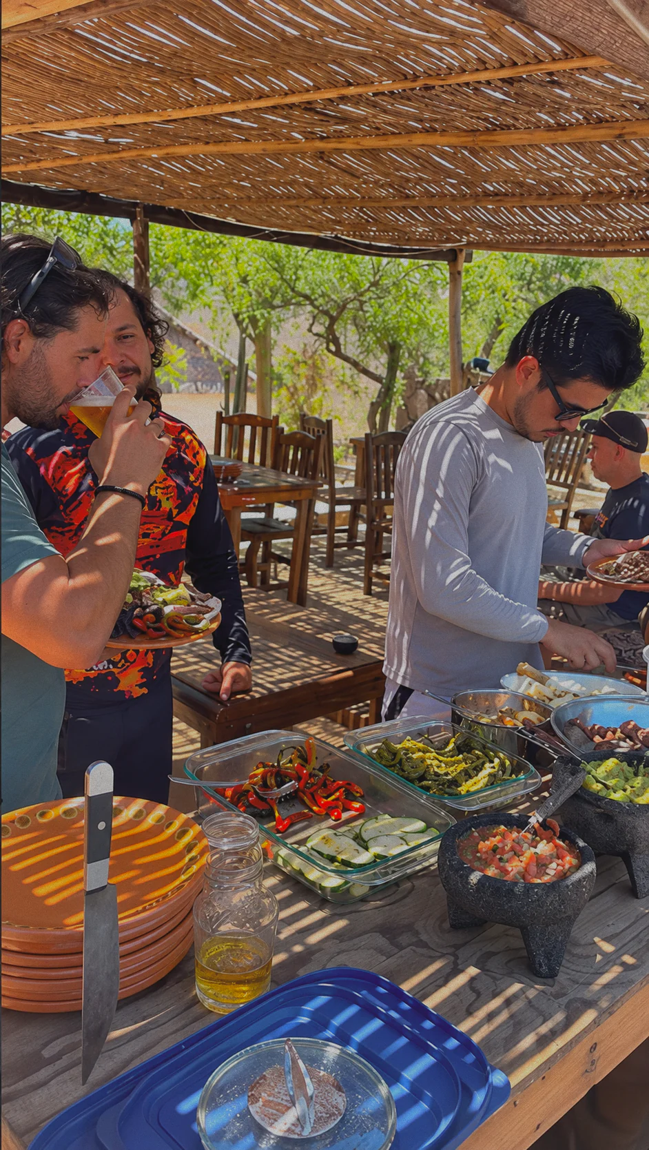 Convivencia alrededor del asado